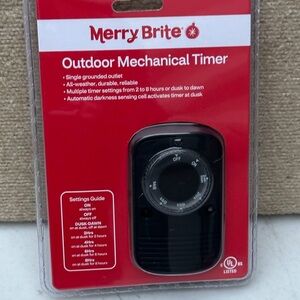 Merry Brite Outdoor Mechanical Timer